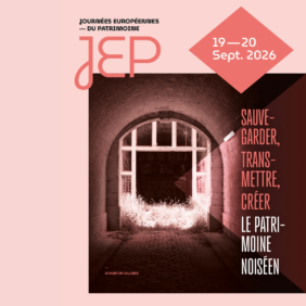 affiche pour les journées européennes du patrimoine